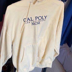 Yellow champion hoodie